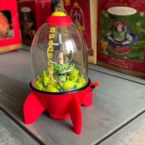 Toy Story Buzz Lightyear And The Claw Christmas Ornament